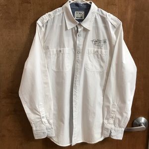 PD&C Men’s Button Down Long Sleeve Shirt